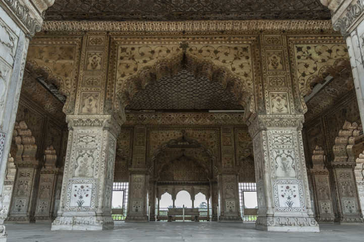 12 - India - Nueva Delhi - Fuerte Rojo - interior - Diwan I Khas